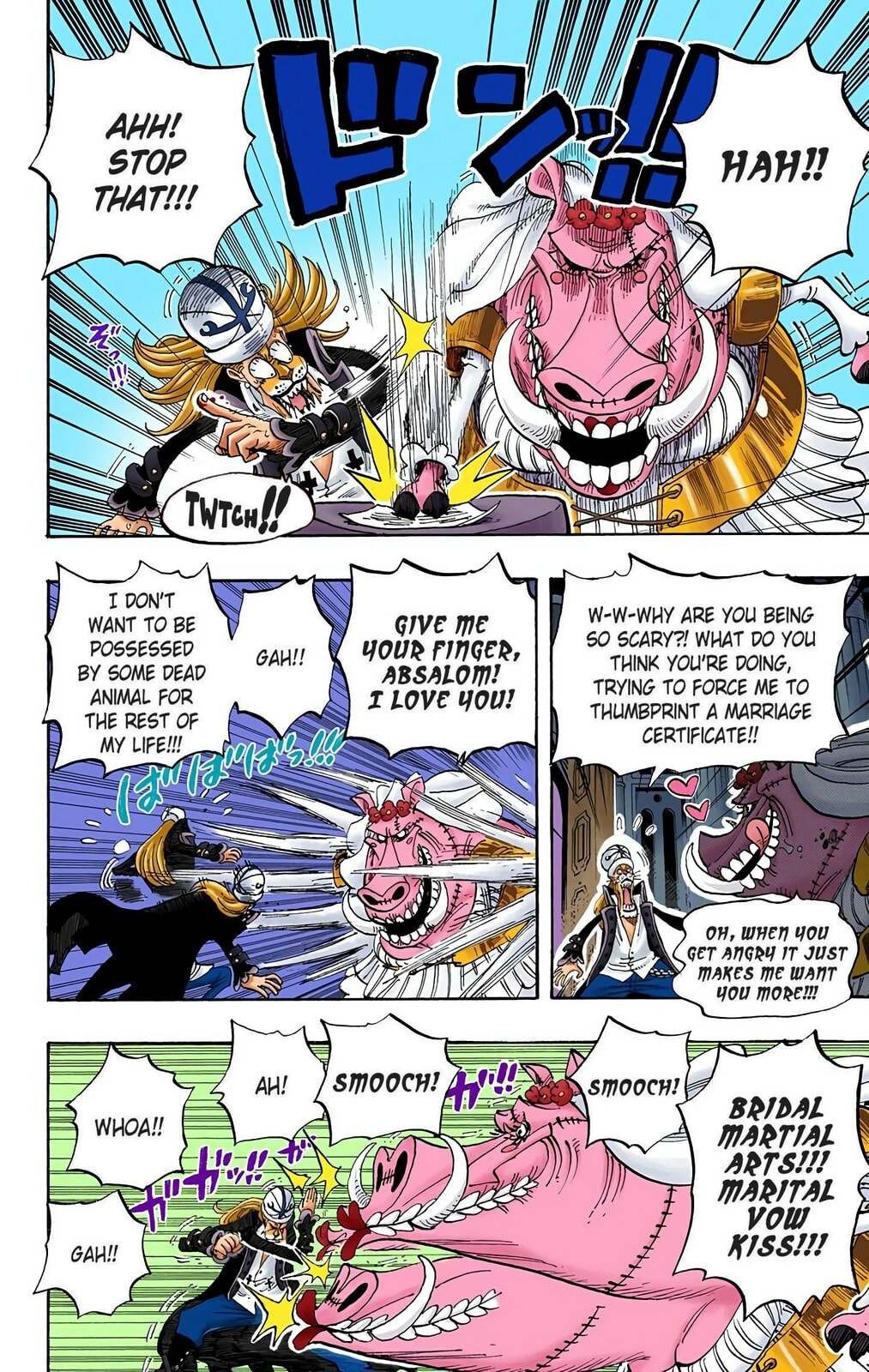 Read One Piece (Colored) chapter 451 image 3 on Lezhin
