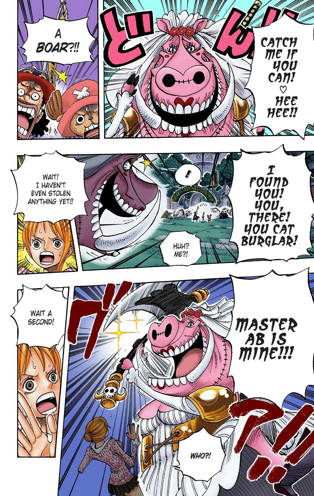 Read One Piece (Colored) chapter 453 image 3 on Lezhin