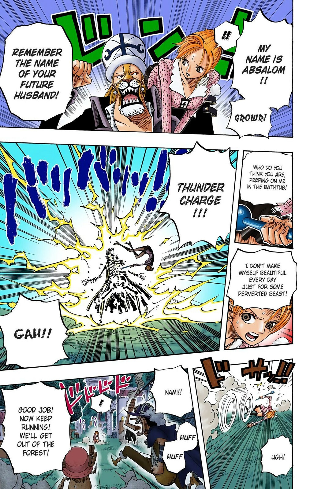 Read One Piece (Colored) chapter 453 image 6 on Lezhin