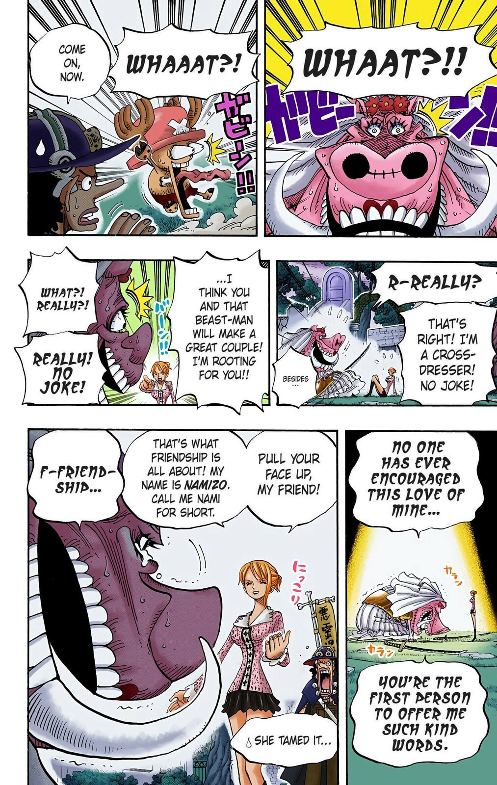 Read One Piece (Colored) chapter 454 image 3 on Lezhin