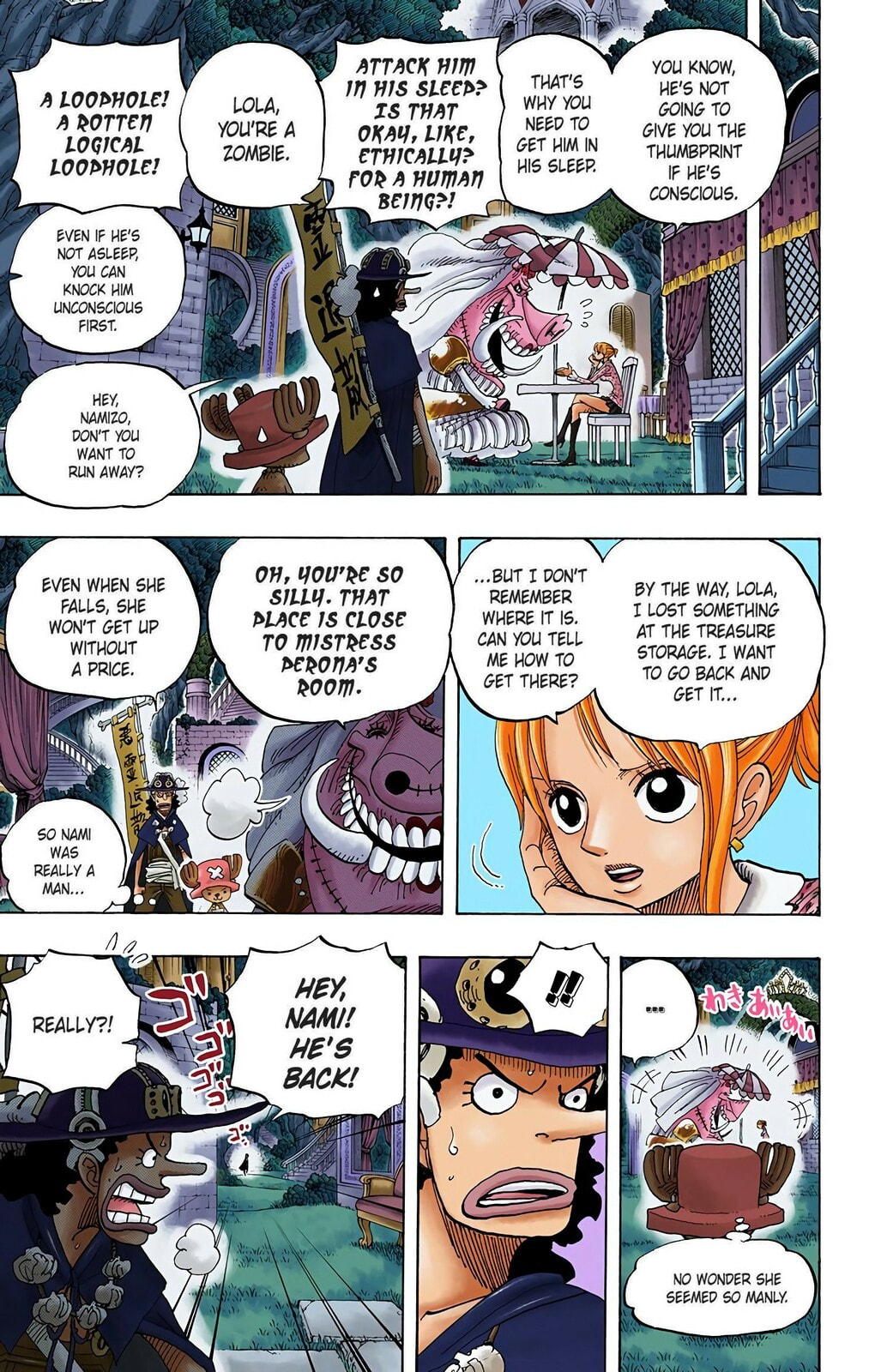 Read One Piece (Colored) chapter 454 image 4 on Lezhin