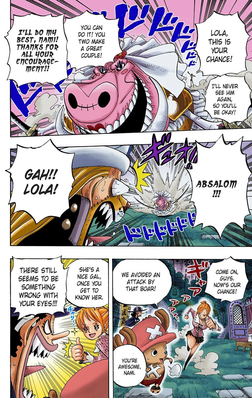 Read One Piece (Colored) chapter 454 image 5 on Lezhin