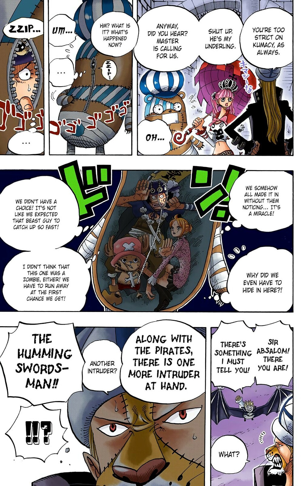 Read One Piece (Colored) chapter 454 image 8 on Lezhin