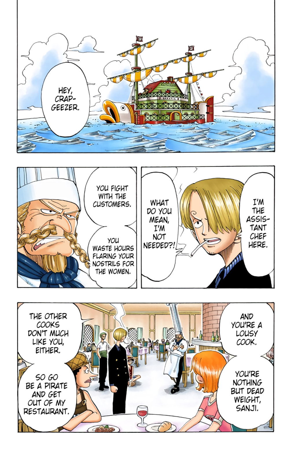 Read One Piece (Colored) chapter 46 image 1 on Lezhin