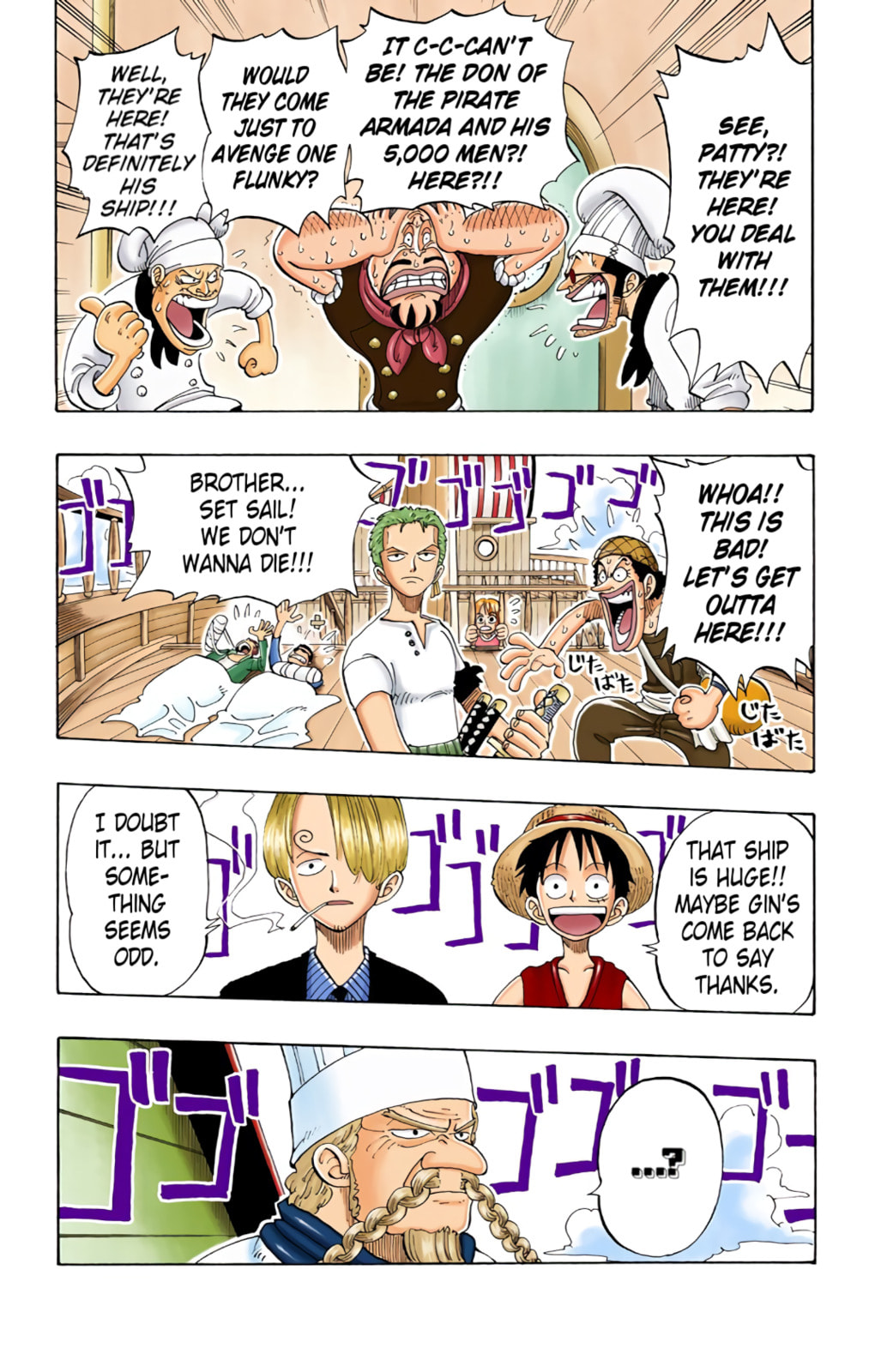 Read One Piece (Colored) chapter 46 image 8 on Lezhin