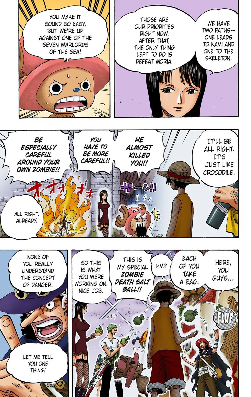 Read One Piece (Colored) chapter 460 image 4 on Lezhin