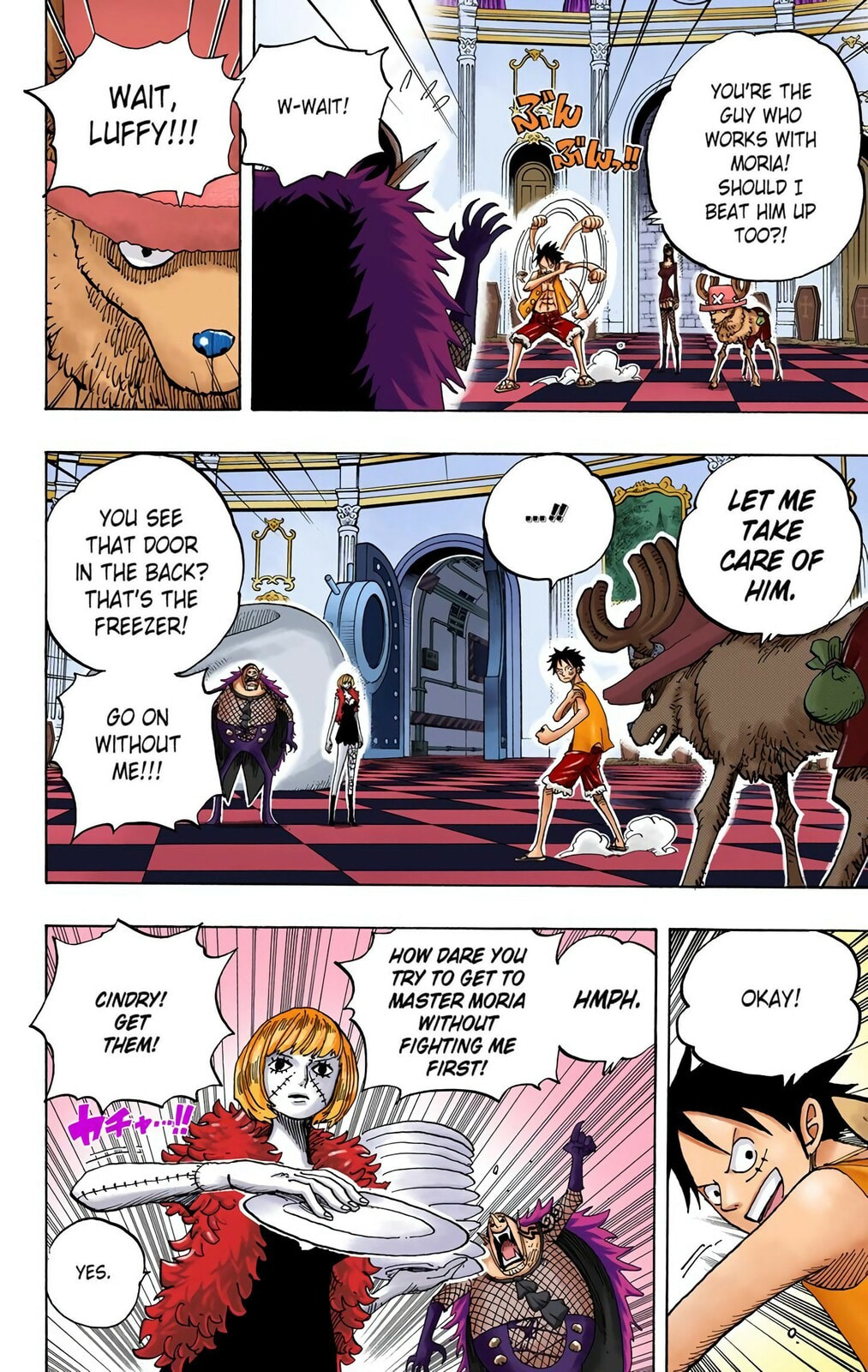 Read One Piece (Colored) chapter 461 image 3 on Lezhin