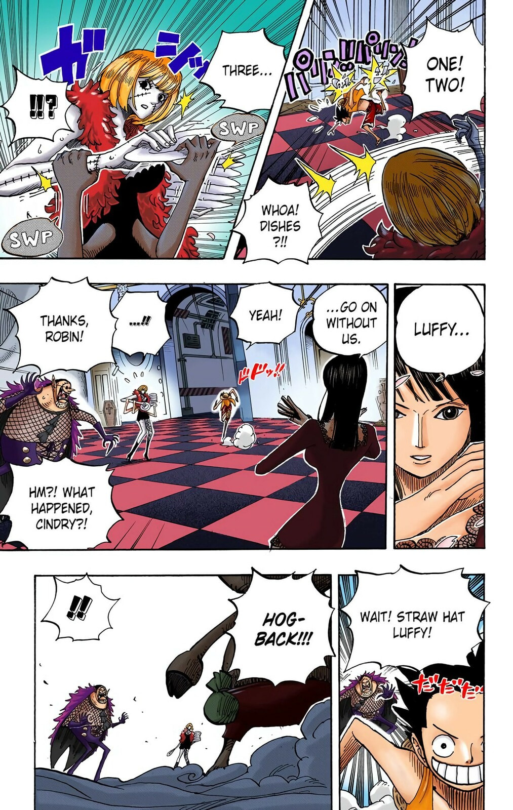 Read One Piece (Colored) chapter 461 image 4 on Lezhin