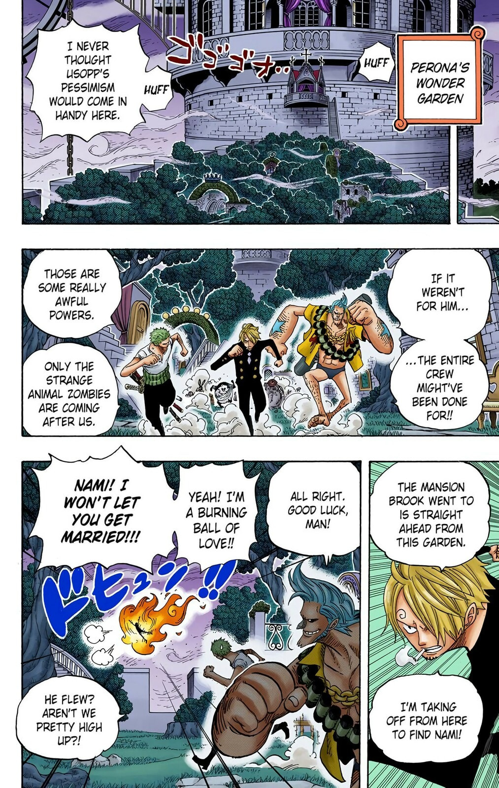 Read One Piece (Colored) chapter 462 image 3 on Lezhin