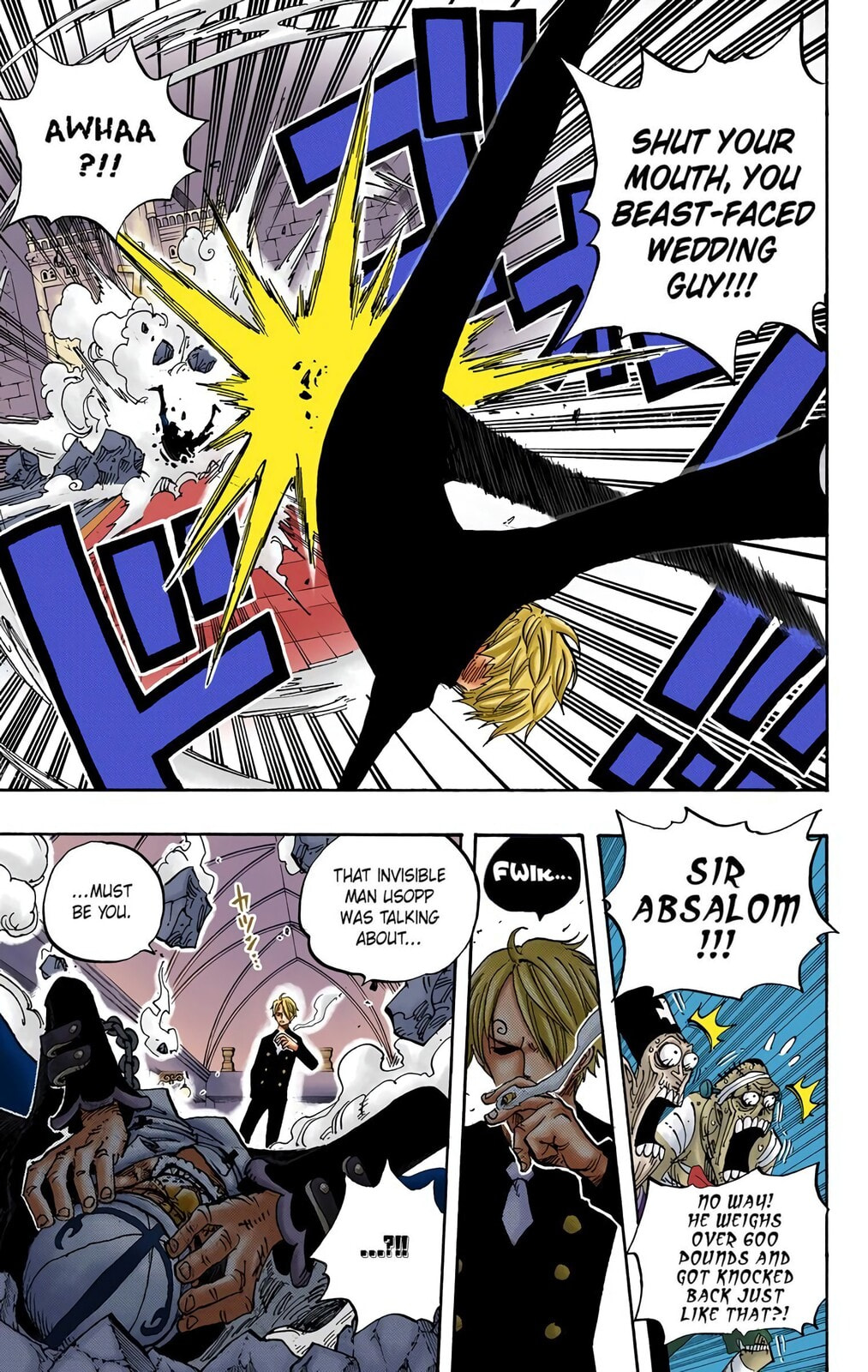 Read One Piece (Colored) chapter 463 image 14 on Lezhin