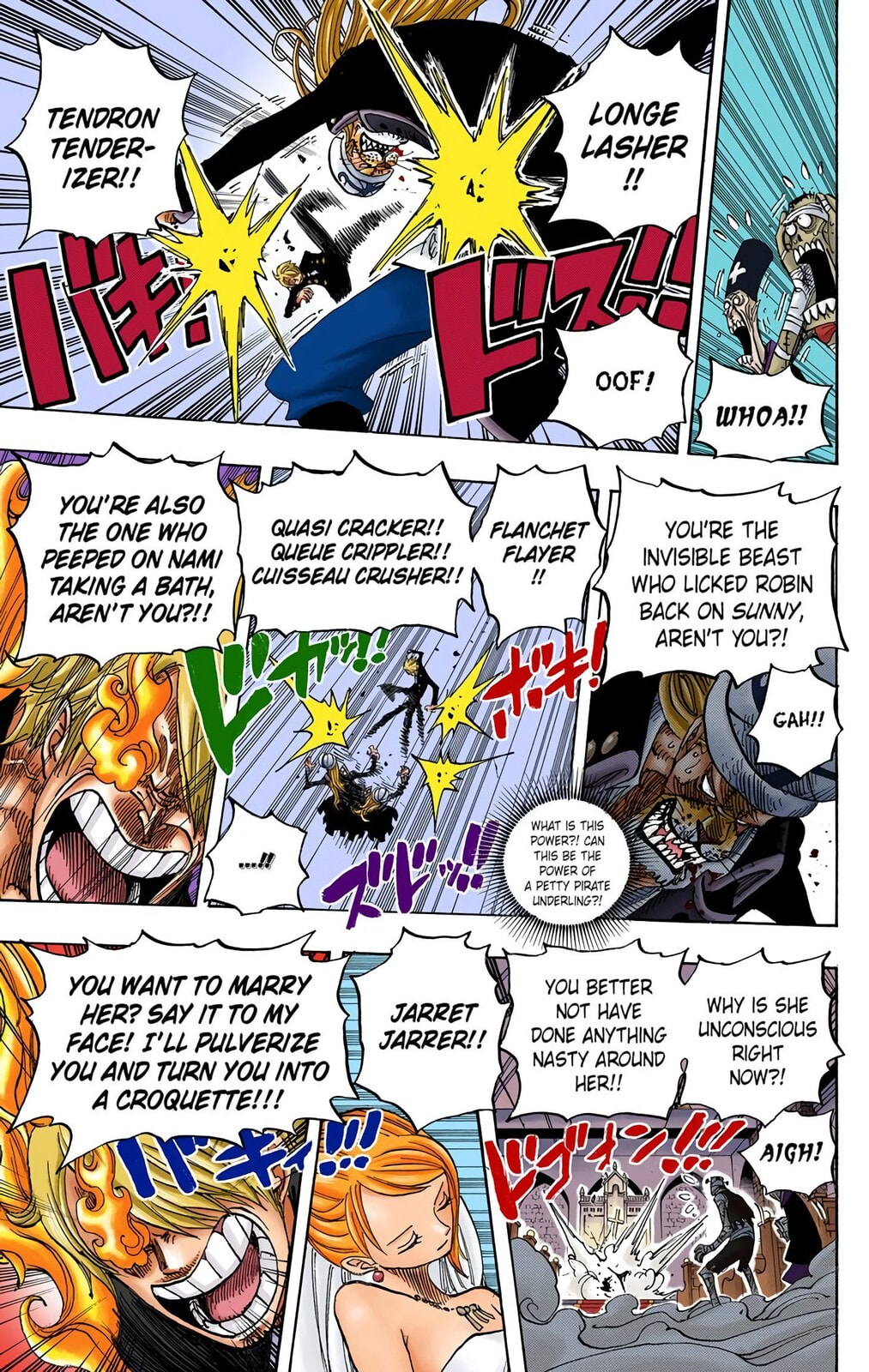 Read One Piece (Colored) chapter 463 image 16 on Lezhin