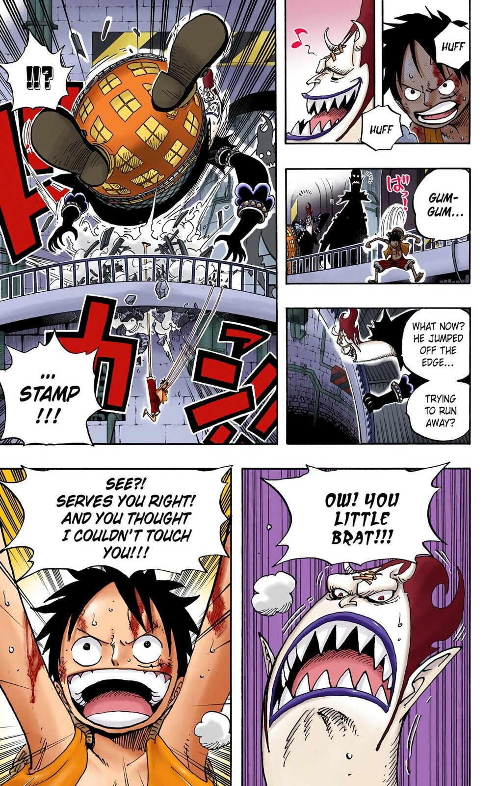 Read One Piece (Colored) chapter 463 image 8 on Lezhin