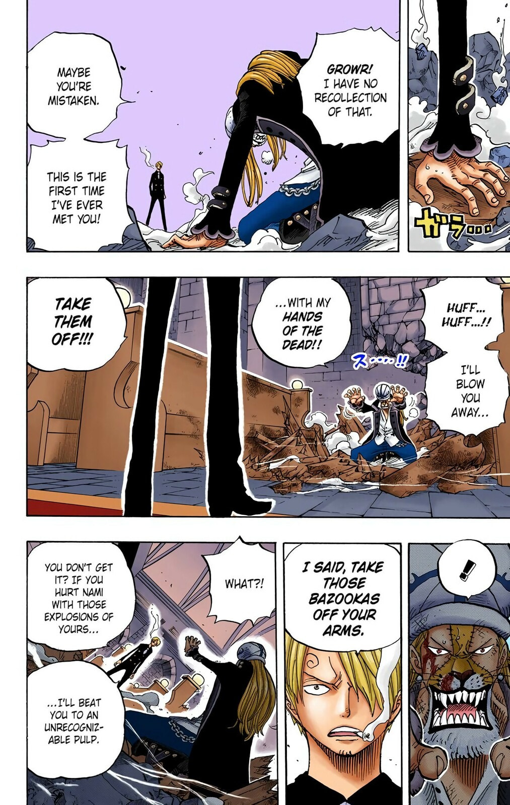 Read One Piece (Colored) chapter 464 image 3 on Lezhin