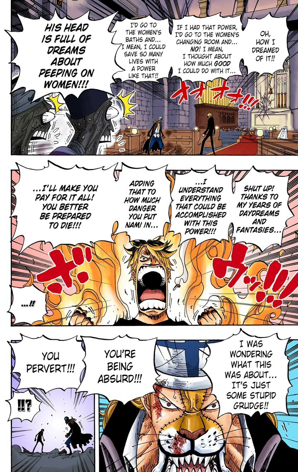 Read One Piece (Colored) chapter 464 image 7 on Lezhin