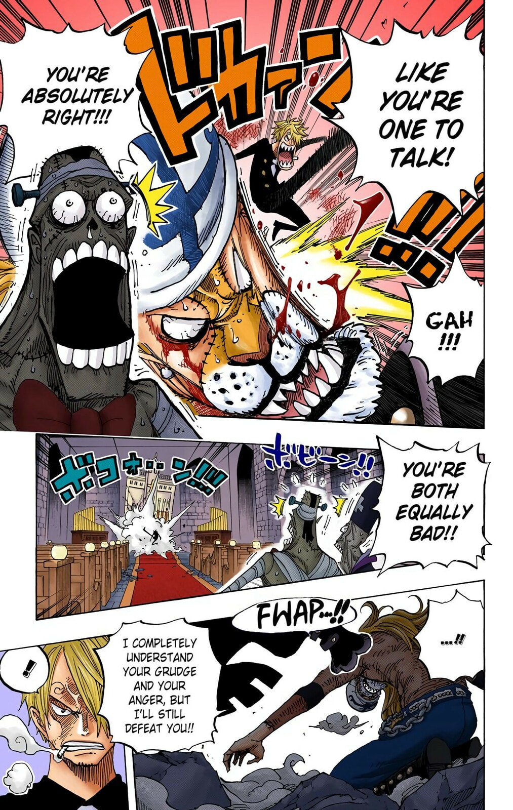 Read One Piece (Colored) chapter 464 image 8 on Lezhin