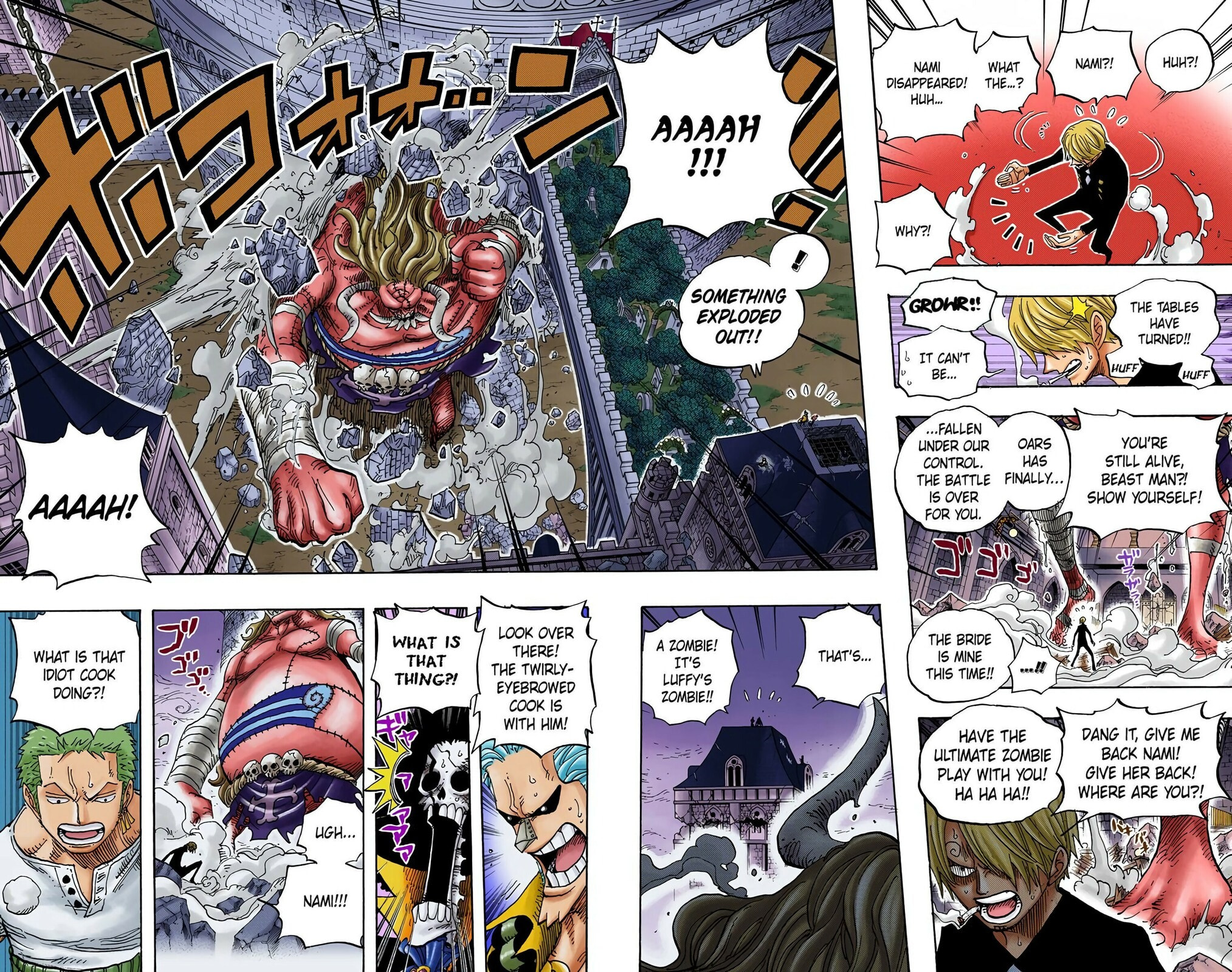 Read One Piece (Colored) chapter 469 image 12 on Lezhin