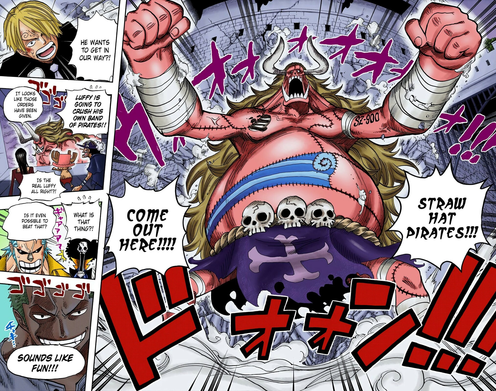 Read One Piece (Colored) chapter 469 image 15 on Lezhin