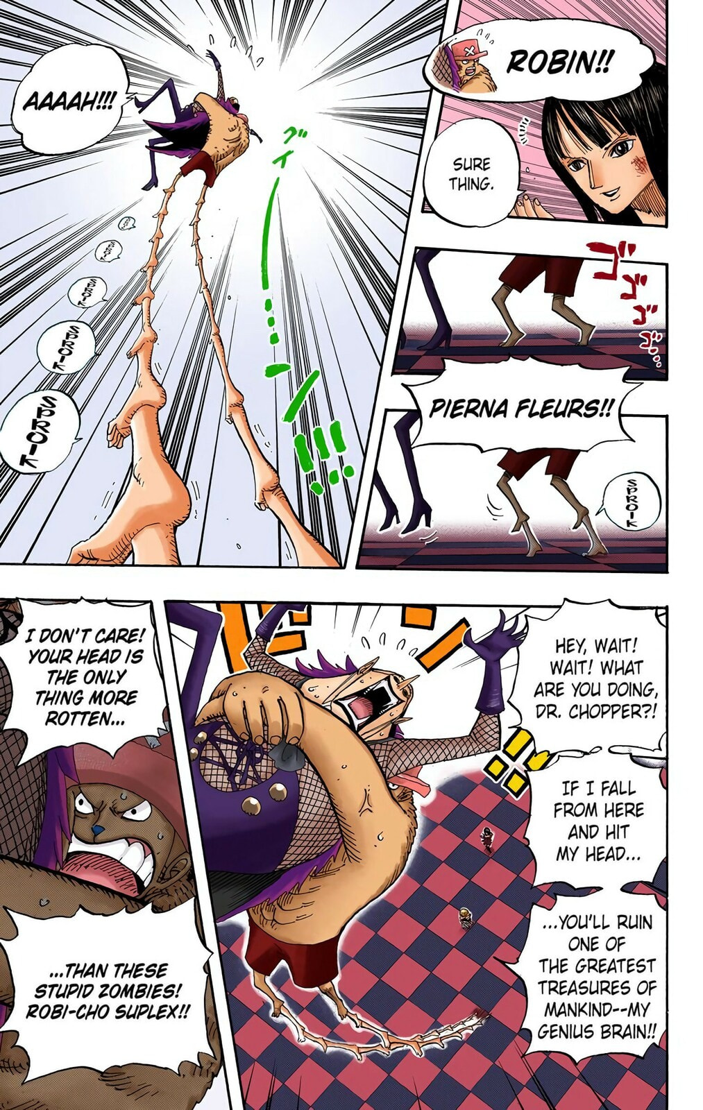 Read One Piece (Colored) chapter 469 image 4 on Lezhin