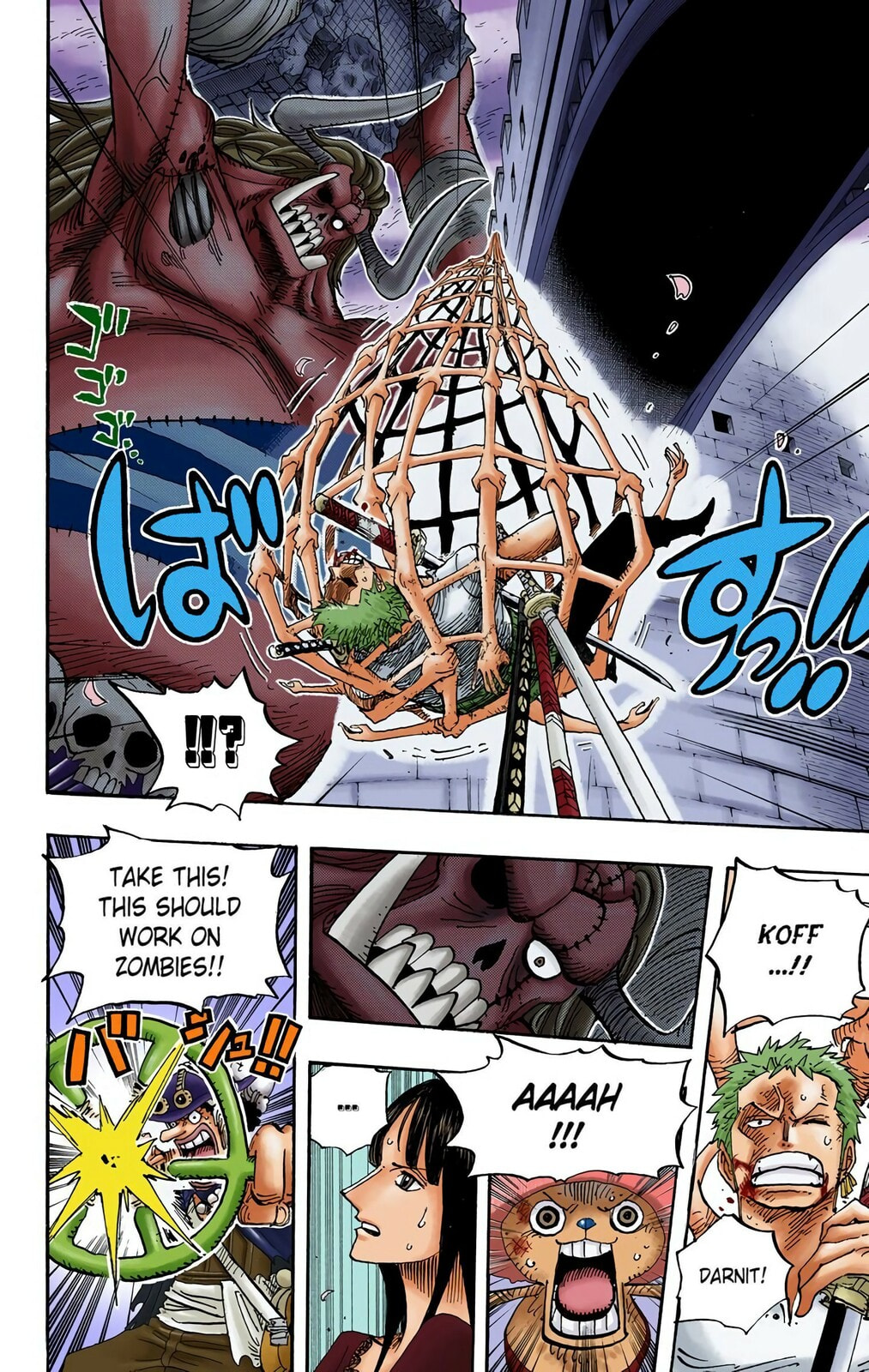 Read One Piece (Colored) chapter 470 image 12 on Lezhin