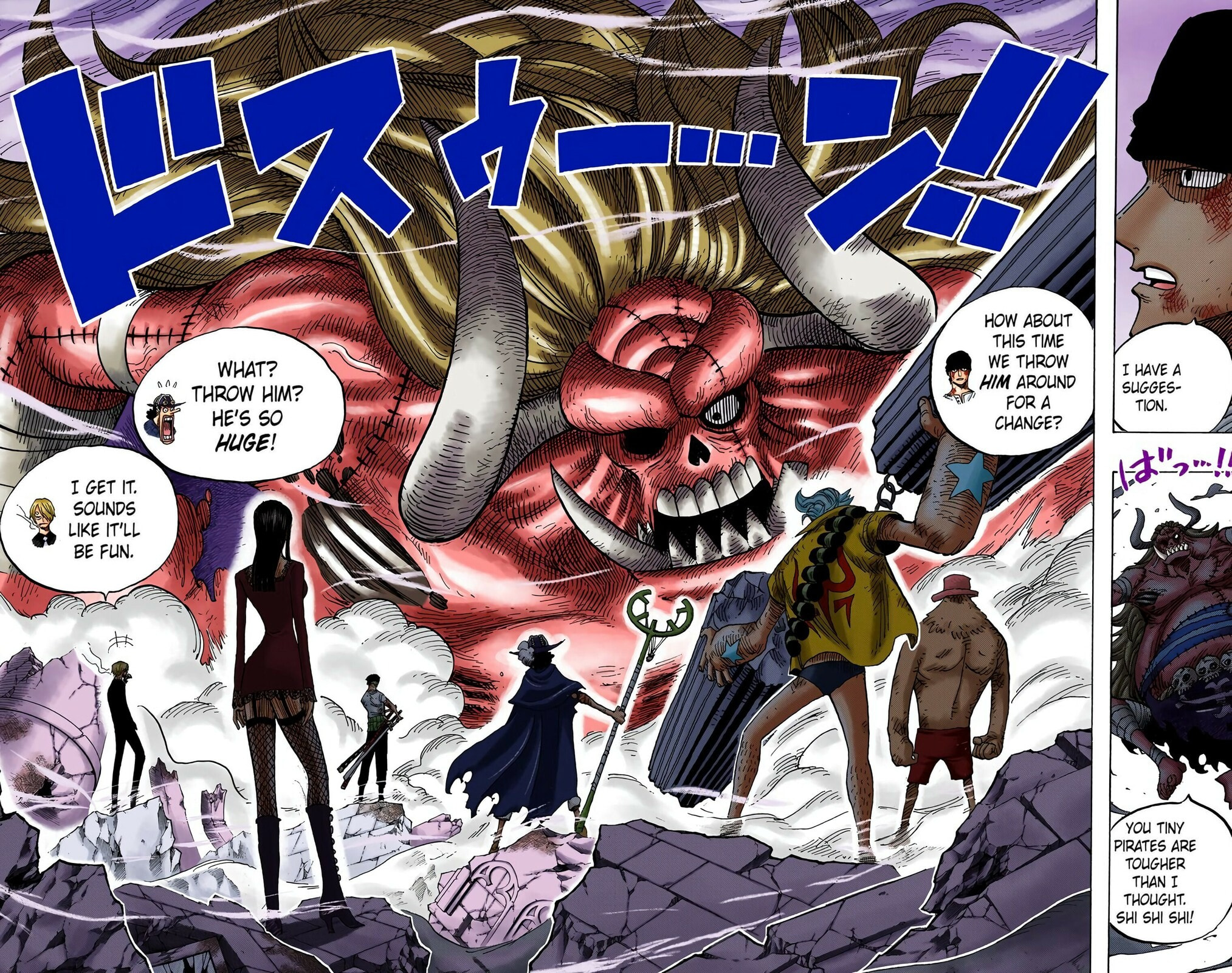 Read One Piece (Colored) chapter 472 image 1 on Lezhin