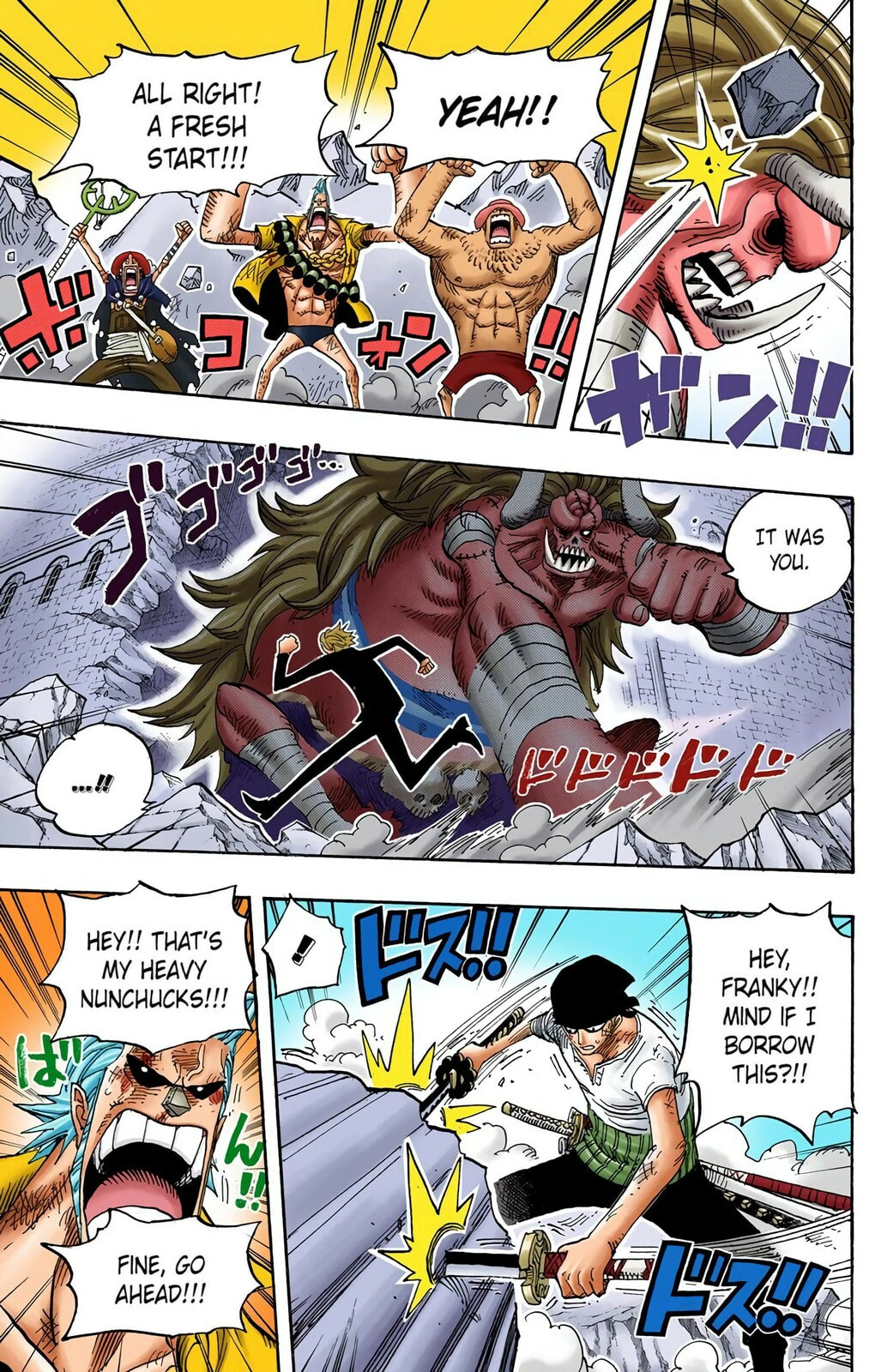 Read One Piece (Colored) chapter 472 image 7 on Lezhin