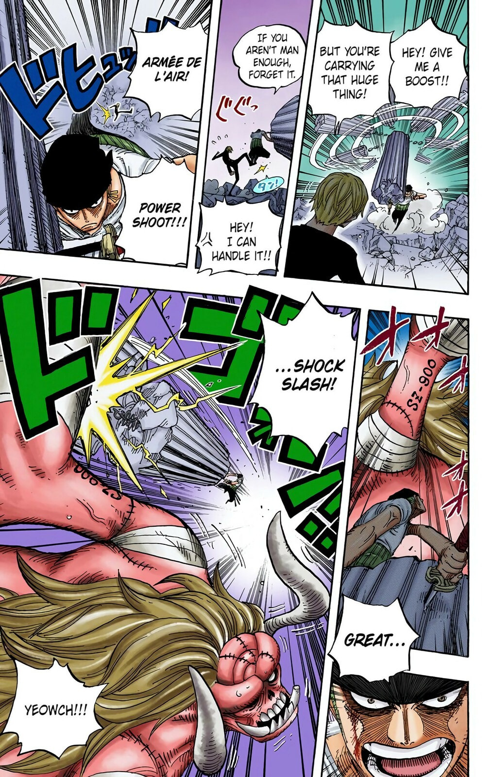 Read One Piece (Colored) chapter 472 image 9 on Lezhin