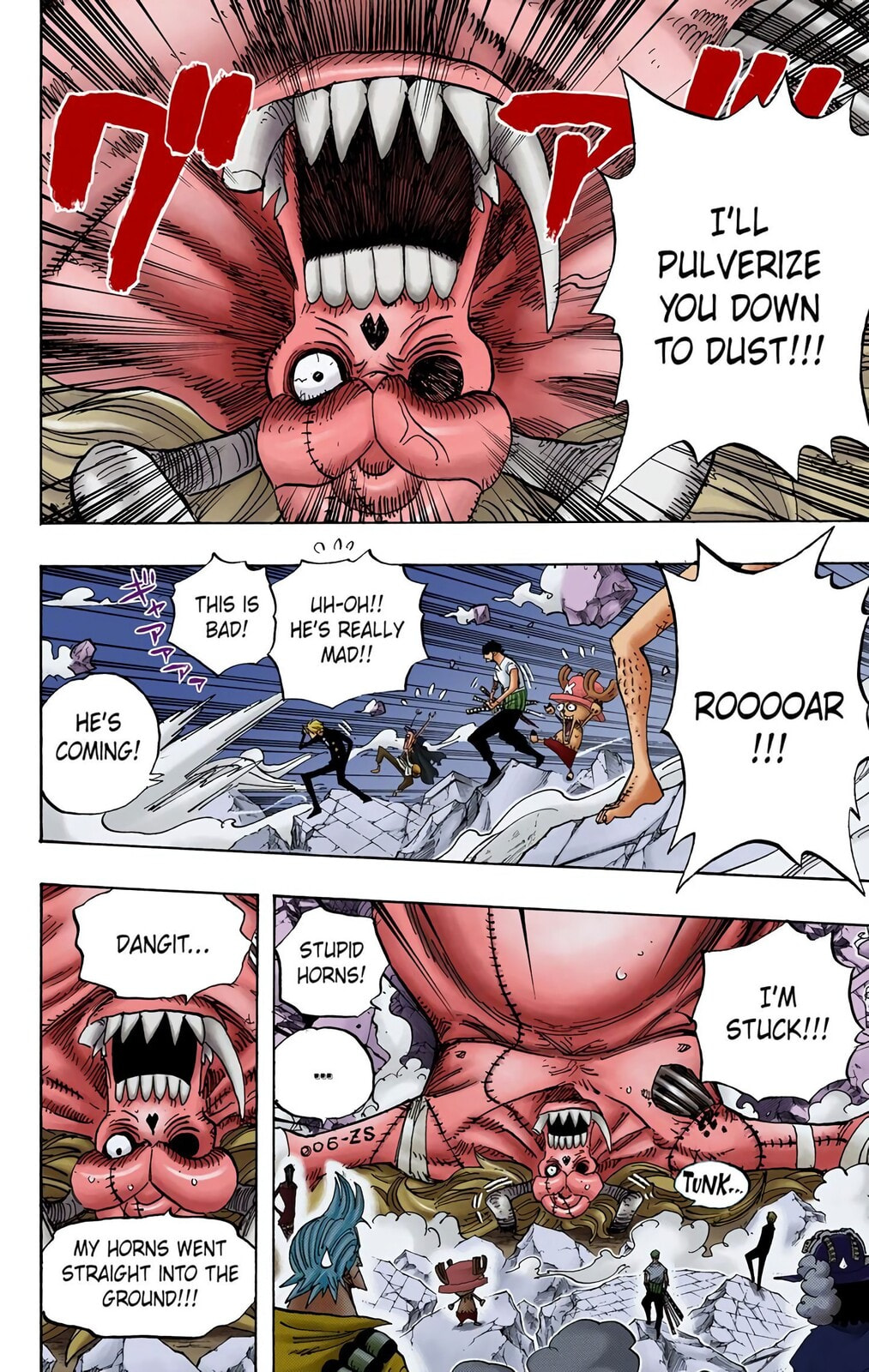 Read One Piece (Colored) chapter 473 image 3 on Lezhin