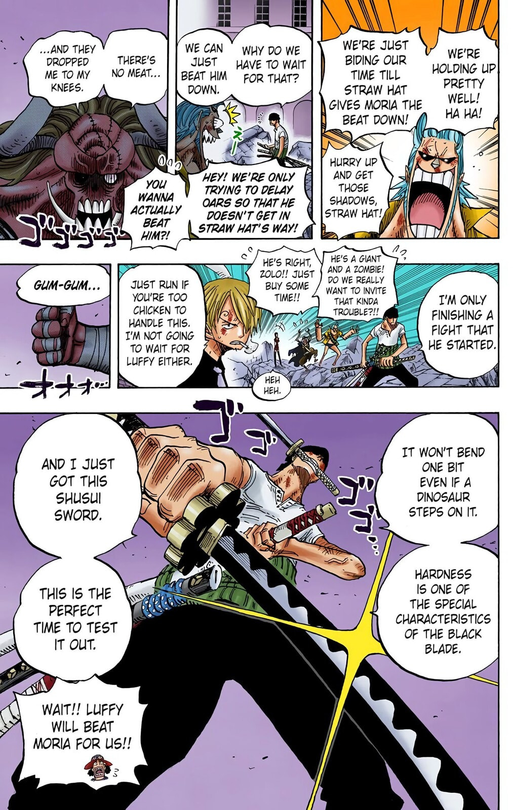Read One Piece (Colored) chapter 473 image 7 on Lezhin