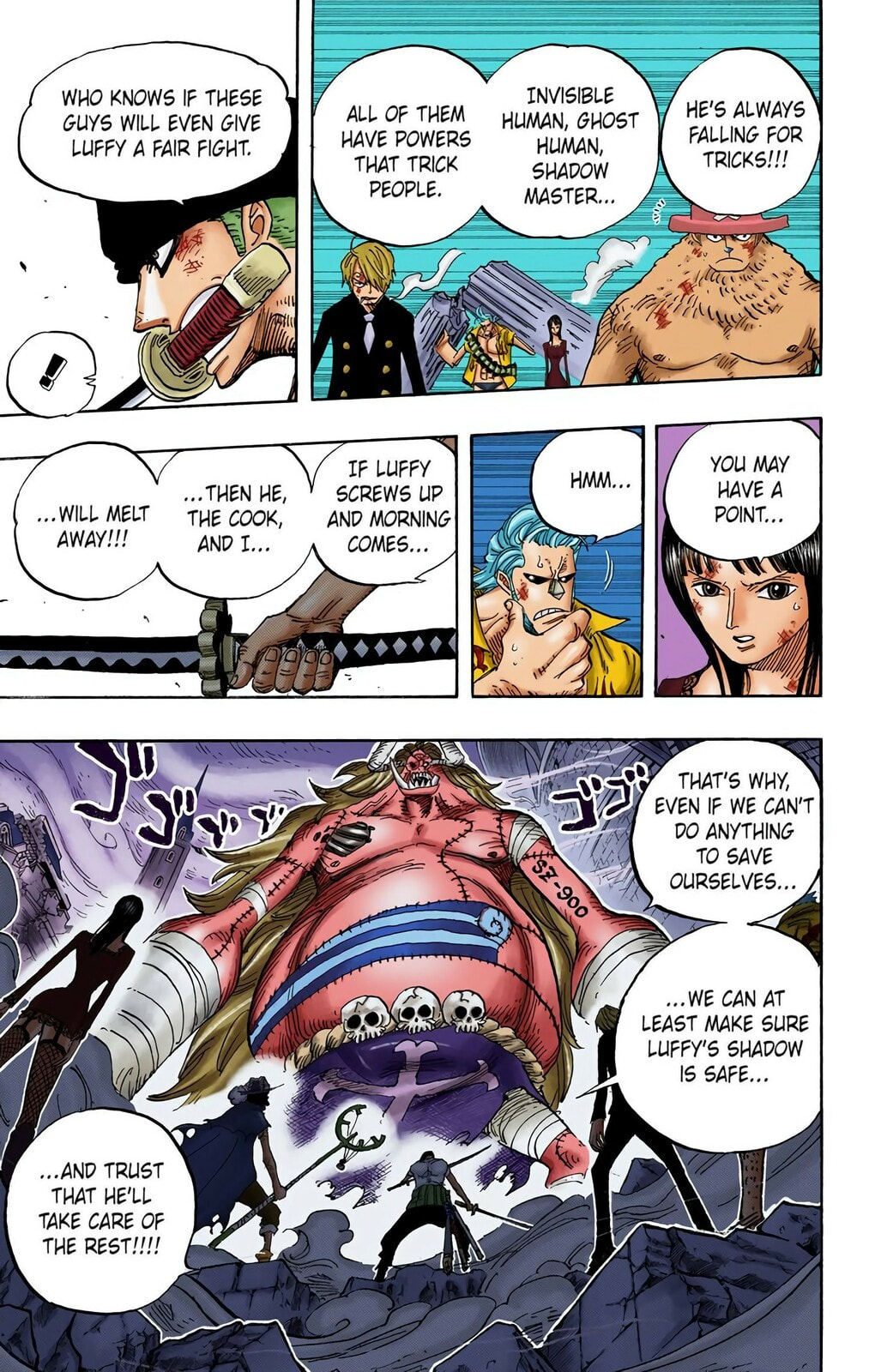Read One Piece (Colored) chapter 474 image 6 on Lezhin