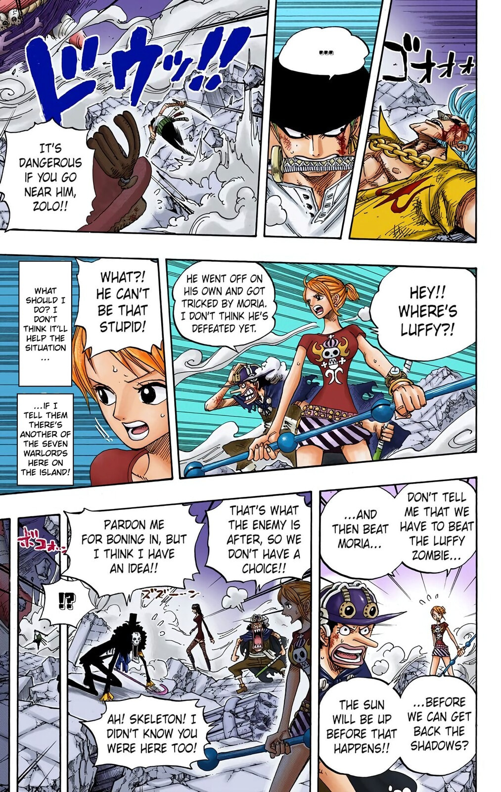 Read One Piece (Colored) chapter 476 image 11 on Lezhin