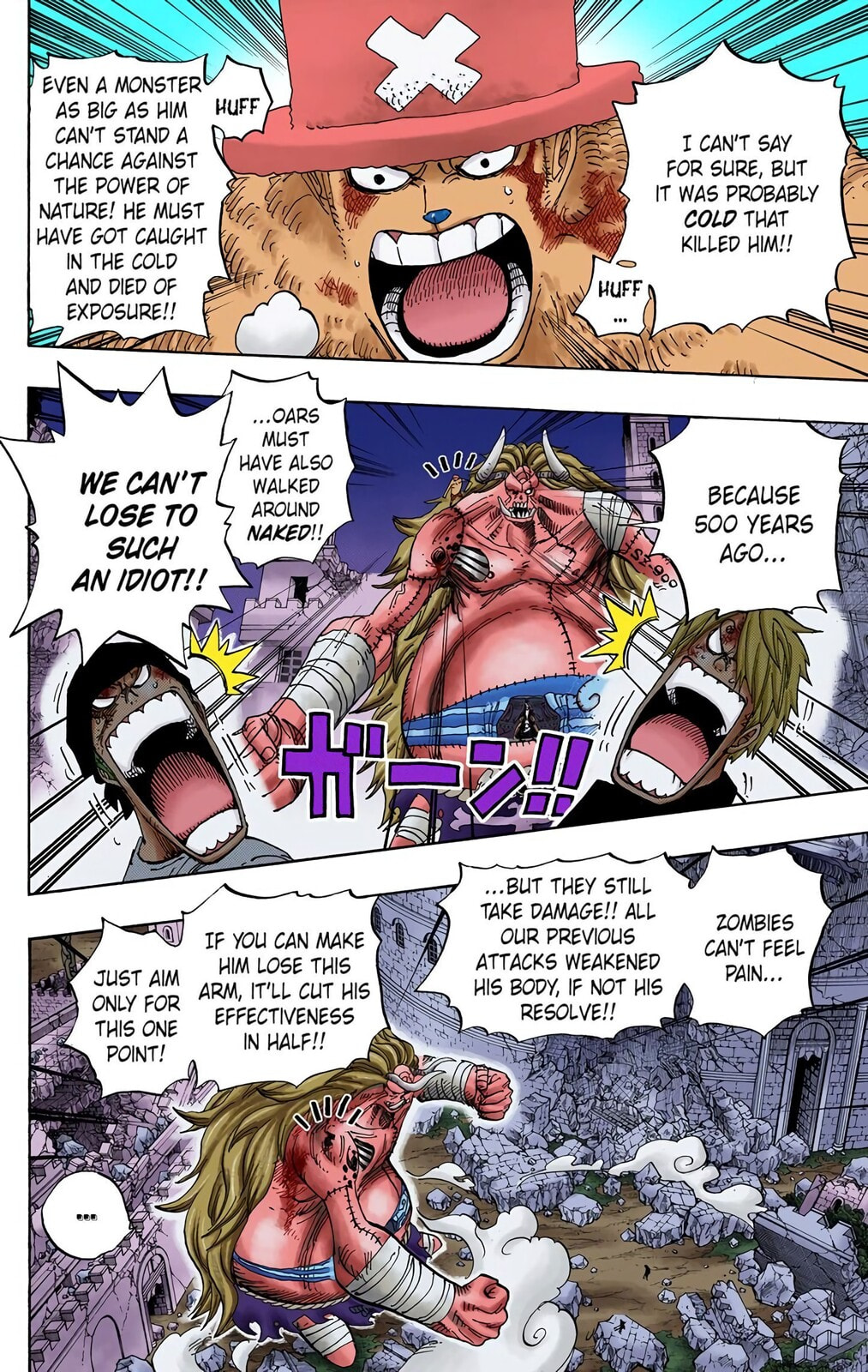 Read One Piece (Colored) chapter 477 image 12 on Lezhin