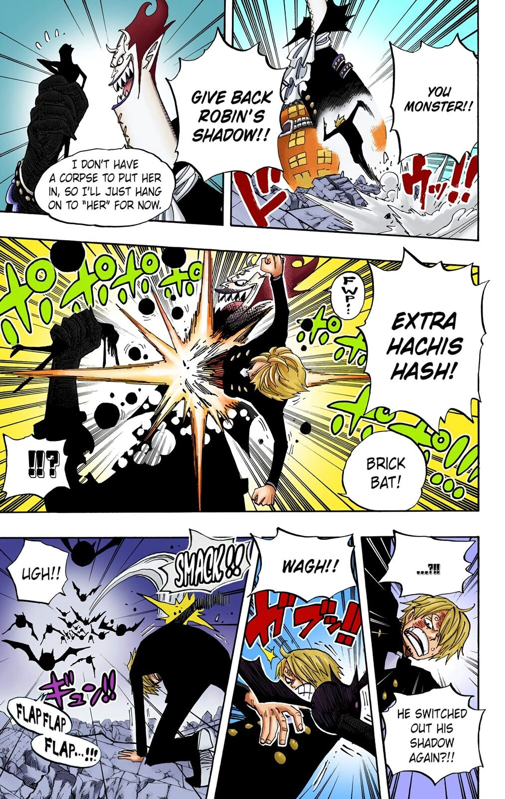 Read One Piece (Colored) chapter 477 image 8 on Lezhin