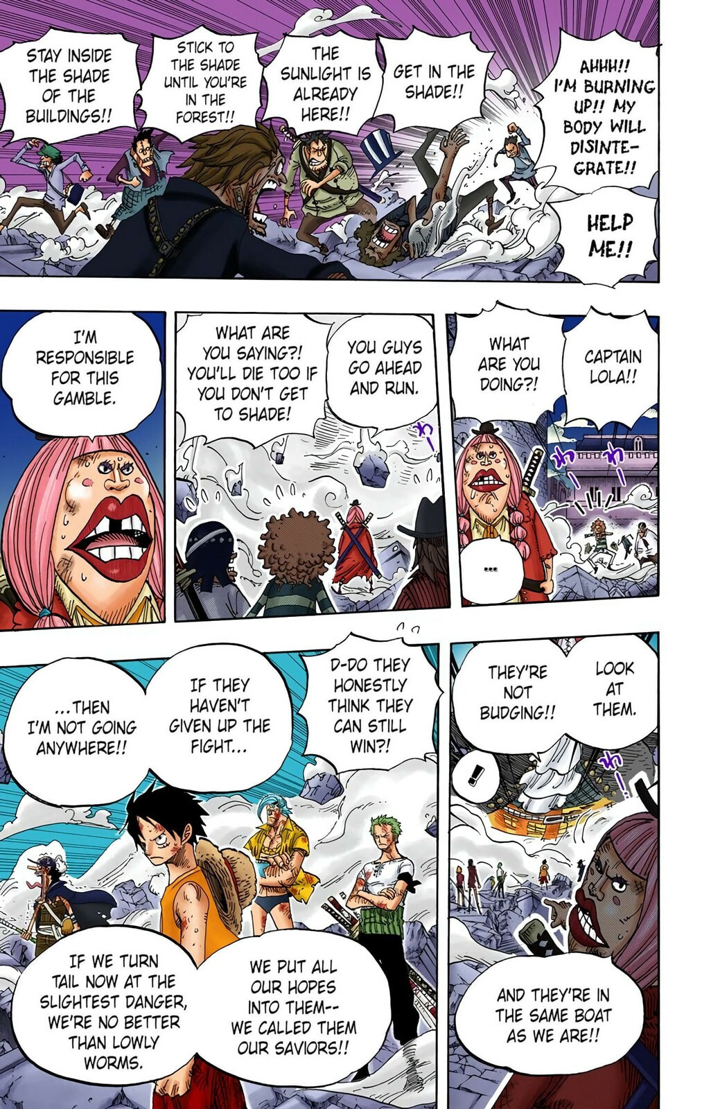 Read One Piece (Colored) chapter 481 image 15 on Lezhin
