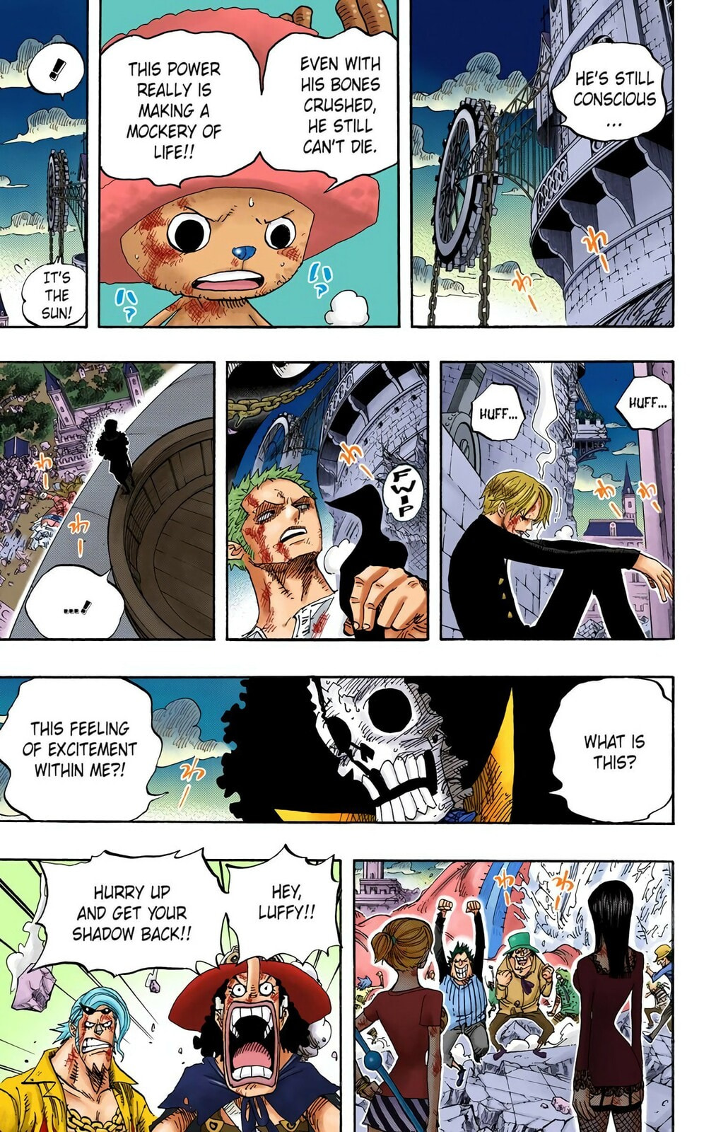 Read One Piece (Colored) chapter 481 image 4 on Lezhin
