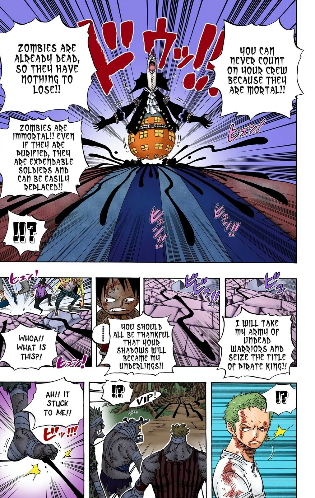 Read One Piece (Colored) chapter 481 image 8 on Lezhin
