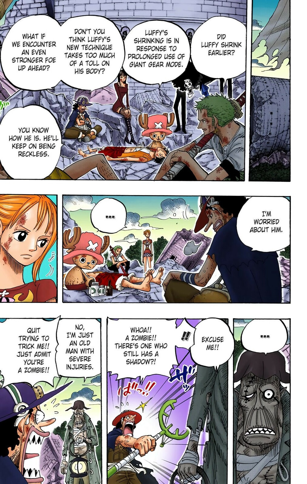 Read One Piece (Colored) chapter 483 image 10 on Lezhin