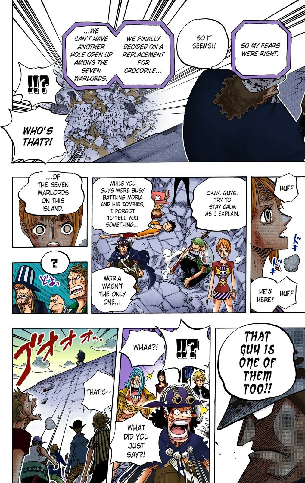 Read One Piece (Colored) chapter 483 image 13 on Lezhin