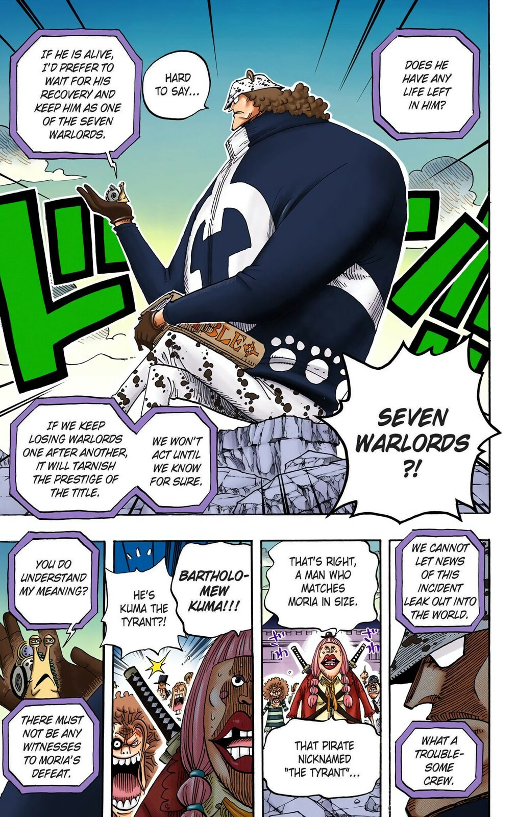 Read One Piece (Colored) chapter 483 image 14 on Lezhin