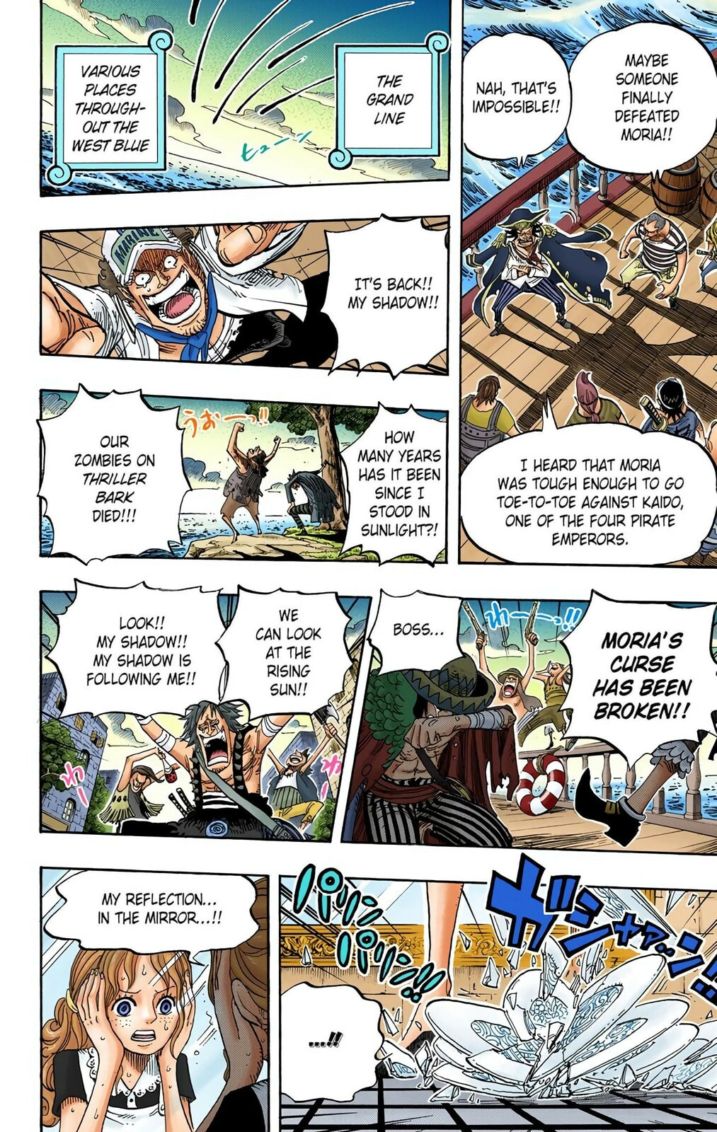 Read One Piece (Colored) chapter 483 image 5 on Lezhin