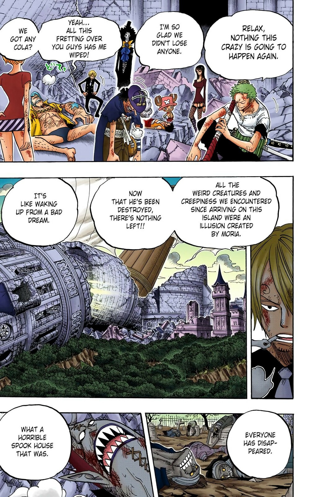 Read One Piece (Colored) chapter 483 image 8 on Lezhin