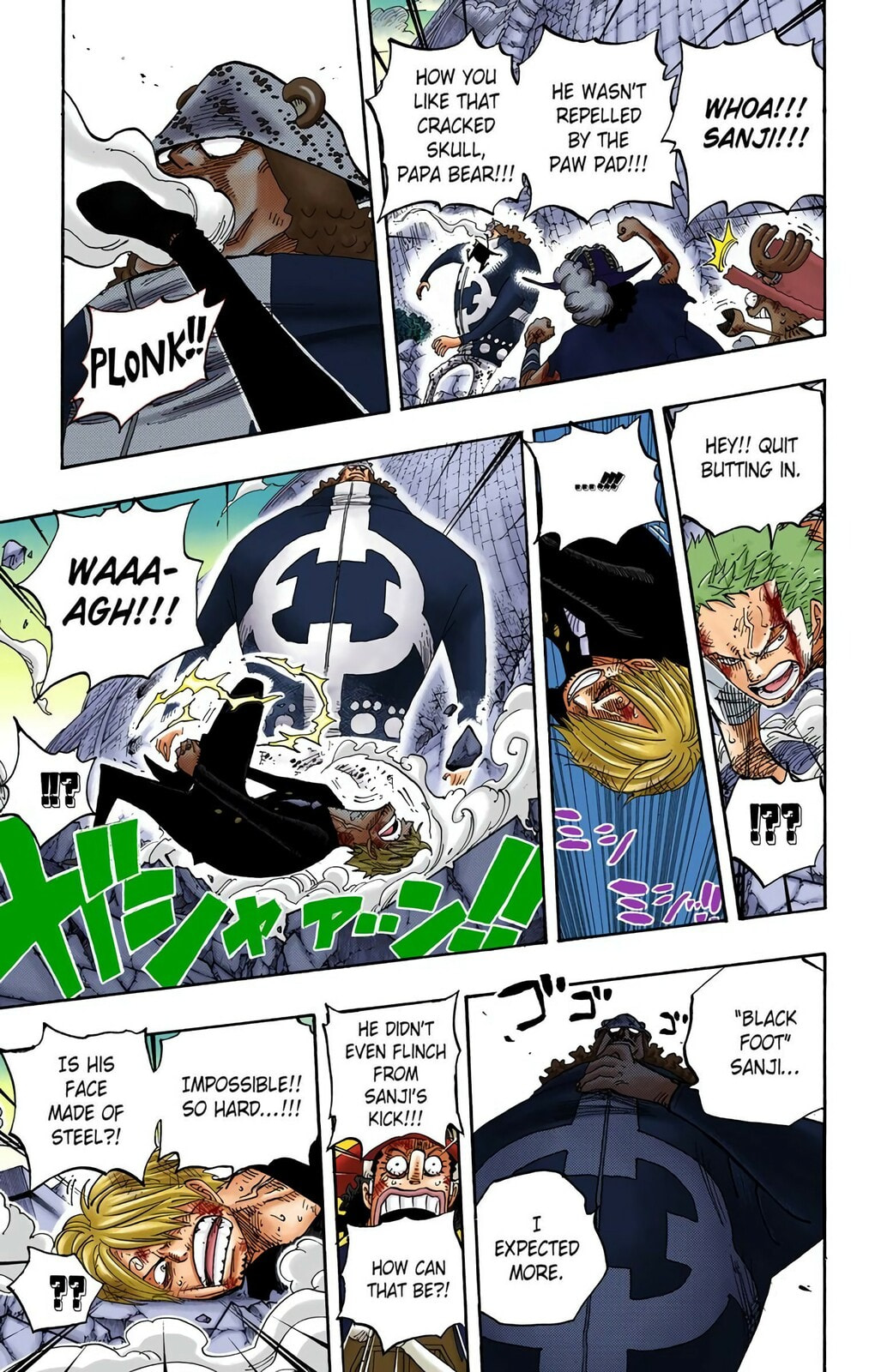 Read One Piece (Colored) chapter 484 image 14 on Lezhin