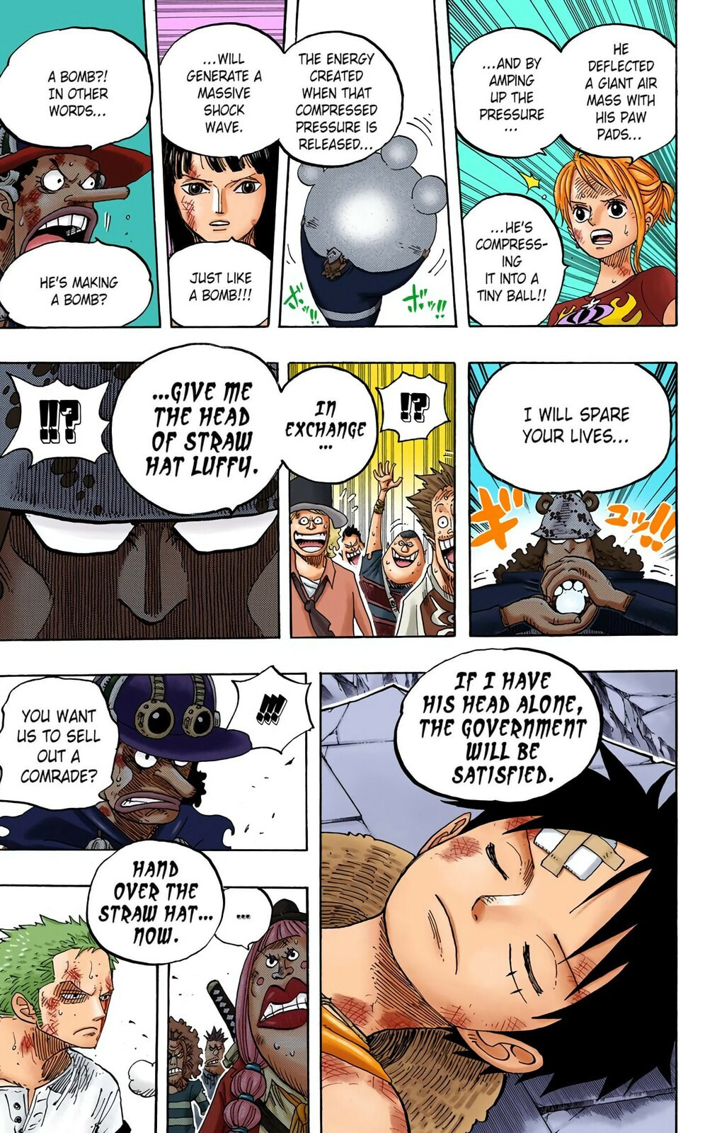 Read One Piece (Colored) chapter 484 image 16 on Lezhin