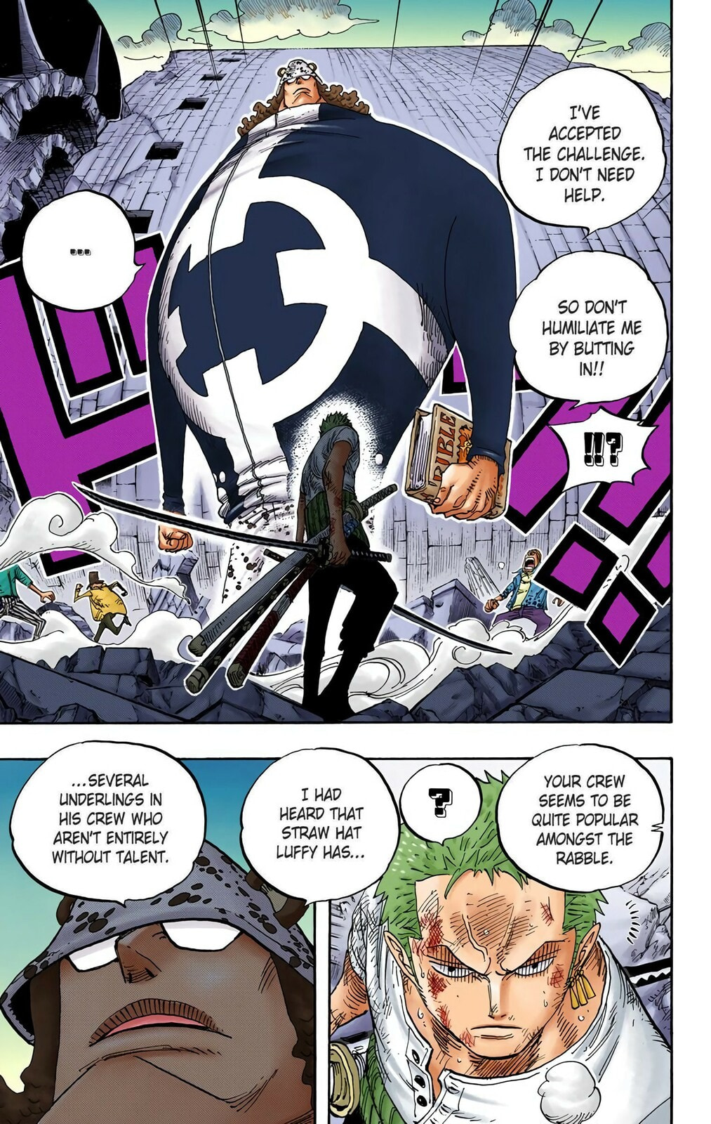 Read One Piece (Colored) chapter 484 image 2 on Lezhin