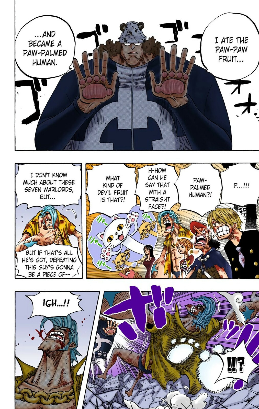 Read One Piece (Colored) chapter 484 image 9 on Lezhin
