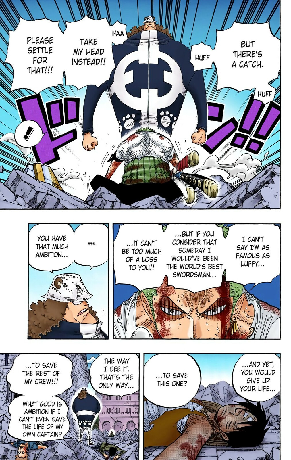 Read One Piece (Colored) chapter 485 image 10 on Lezhin