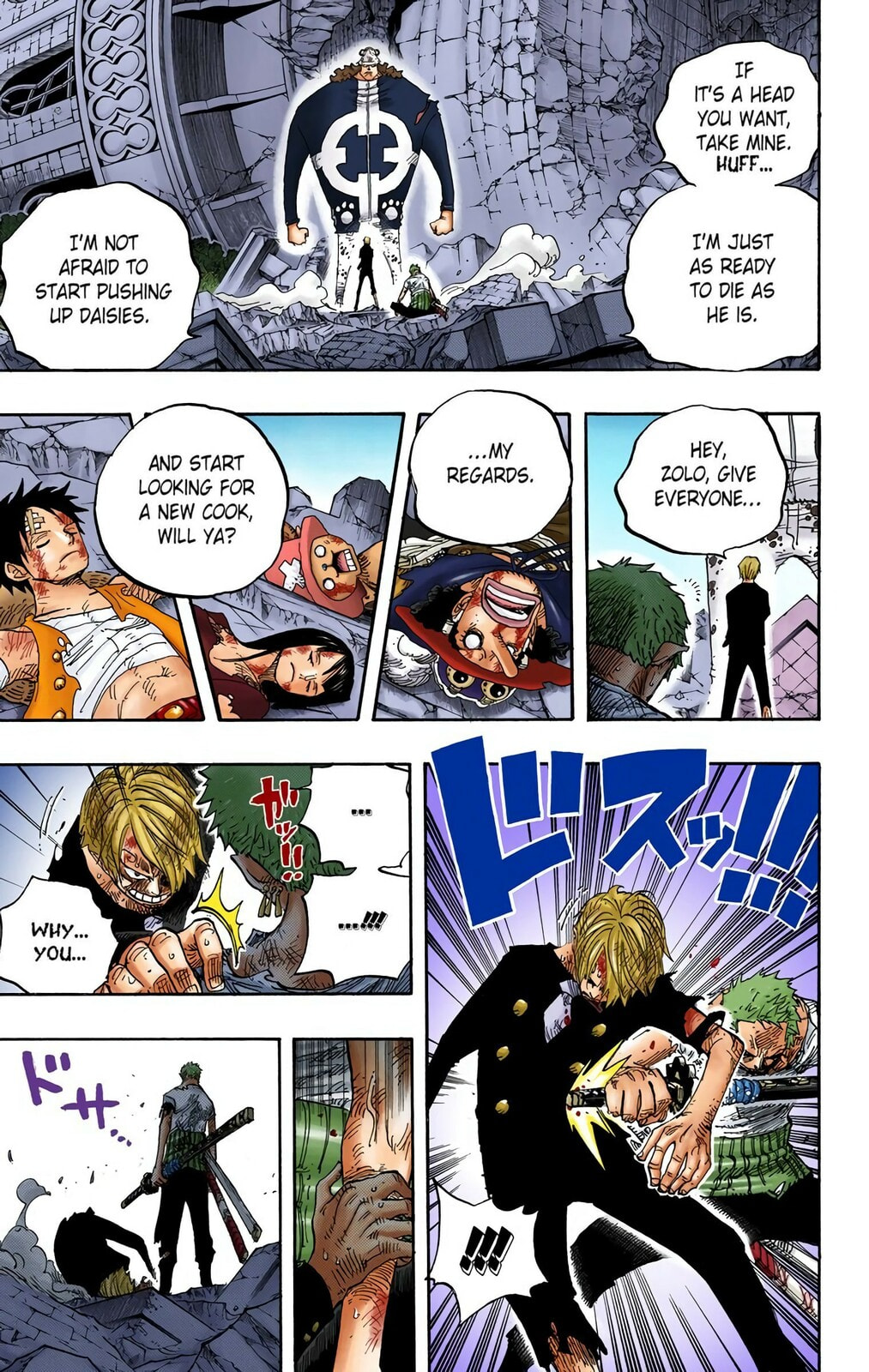 Read One Piece (Colored) chapter 485 image 12 on Lezhin