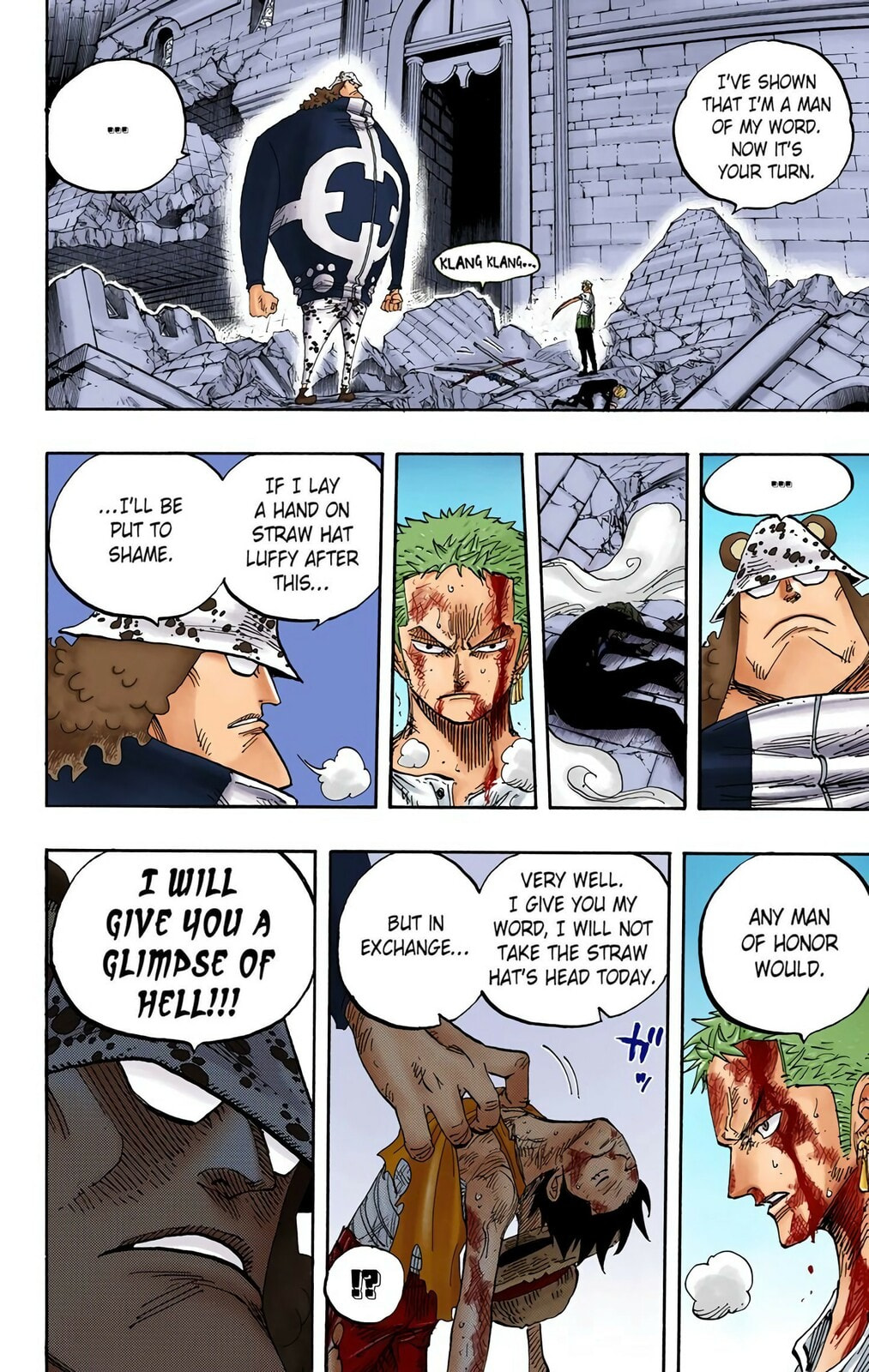 Read One Piece (Colored) chapter 485 image 13 on Lezhin