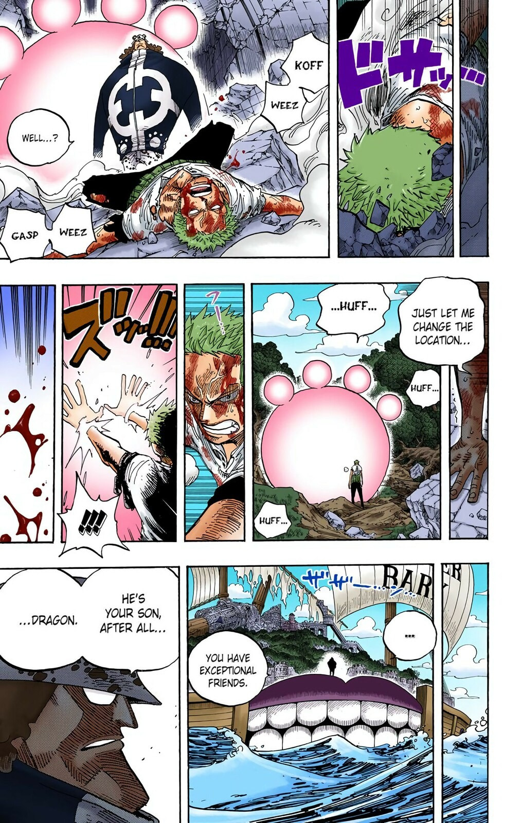 Read One Piece (Colored) chapter 485 image 16 on Lezhin