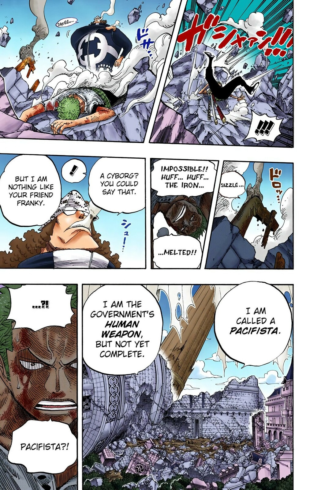Read One Piece (Colored) chapter 485 image 8 on Lezhin