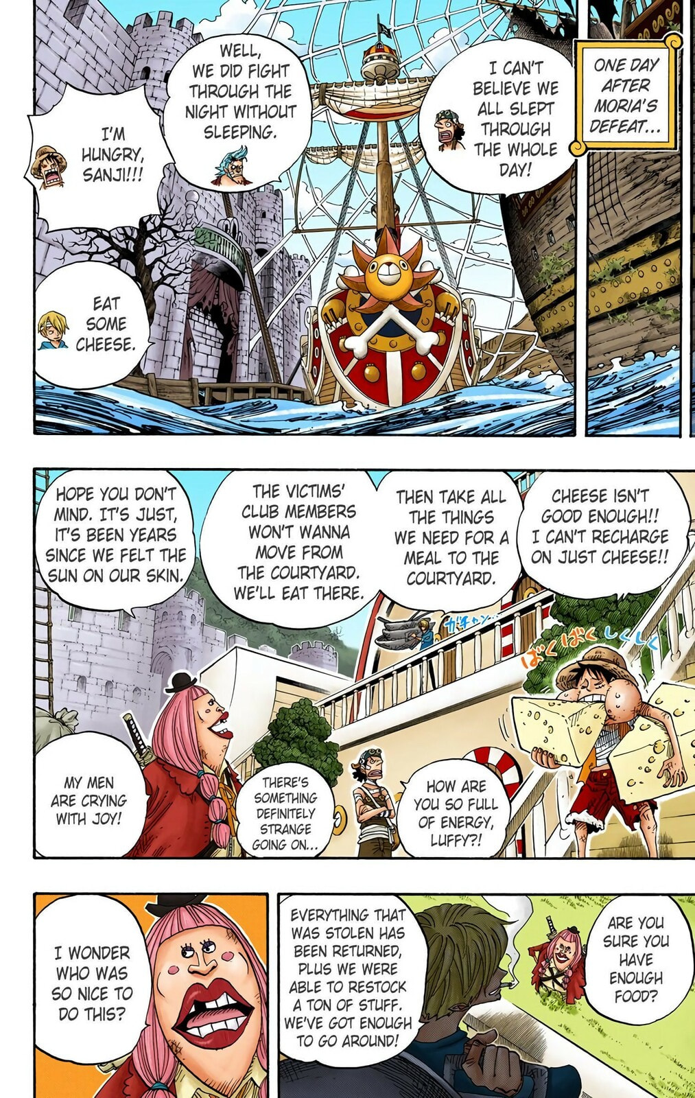 Read One Piece (Colored) chapter 486 image 3 on Lezhin
